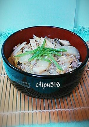 超簡単　子供が喜ぶ白菜と豚挽き肉の丼-レシピのメイン写真