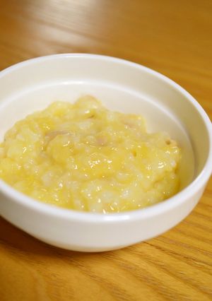 離乳食*中期『コーンポタージュ粥』-レシピのメイン写真