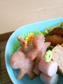 スパムの型抜き~冷凍保存でお弁当にも-レシピのメイン写真
