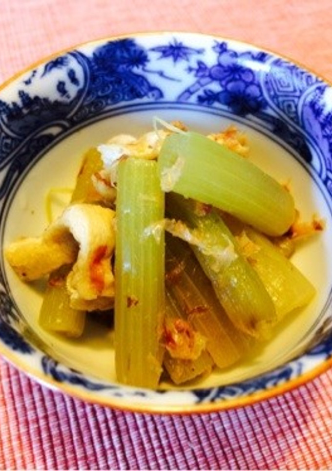 京風フキと油揚げの炊いたん-レシピのメイン写真
