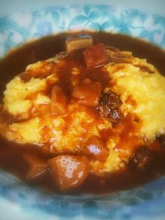 レトルトカレーでふわとろ和風オムライス♪-レシピのメイン写真
