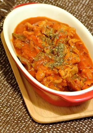 簡単！トリッパ風モツのトマト煮-レシピのメイン写真