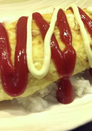 簡単！豪快！美味！オムレツライス♪-レシピのメイン写真
