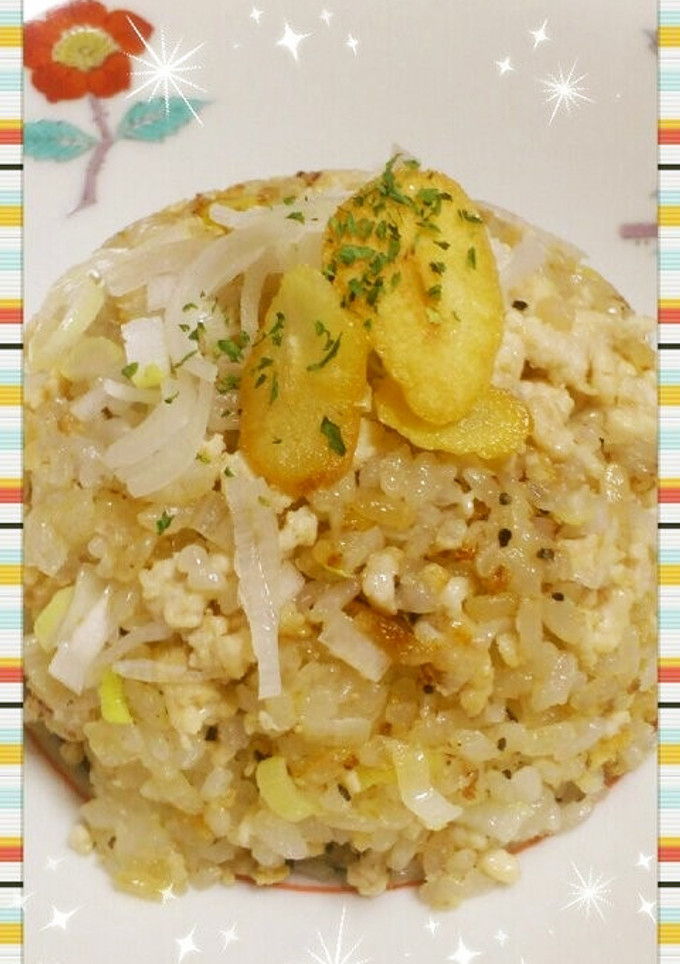 簡単♪長ネギとひき肉のシンプル炒飯-レシピのメイン写真