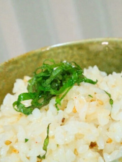 明太子と大葉のご飯(おにぎりにも♪)-レシピのメイン写真