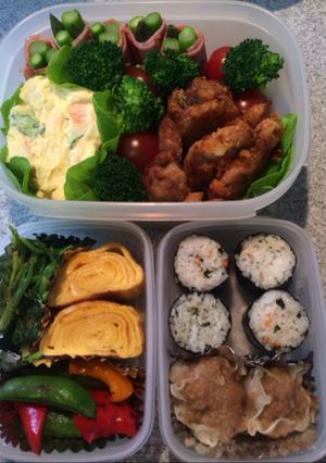 お花見弁当2014-レシピのメイン写真