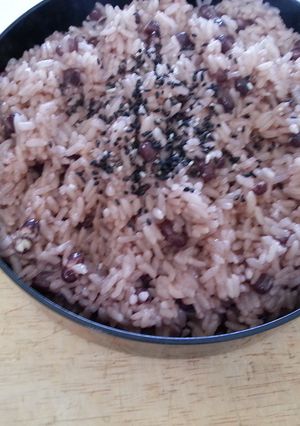 色の濃い赤飯！！-レシピのメイン写真