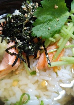 簡単！おダシでお茶漬け（冷んやり／温か）-レシピのメイン写真