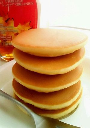 ふんわりパンケーキ-レシピのメイン写真