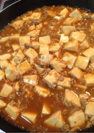 三姉妹ママの玉ねぎを使った麻婆豆腐☆-レシピのメイン写真