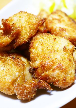 おからパウダーで糖質オフ！鶏むね肉唐揚げ-レシピのメイン写真