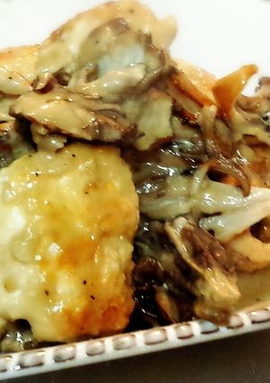 鶏ささみの舞茸チーズ焼き-レシピのメイン写真