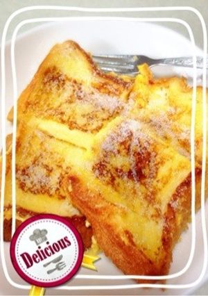 いつもの食パンで☆簡単フレンチトースト-レシピのメイン写真