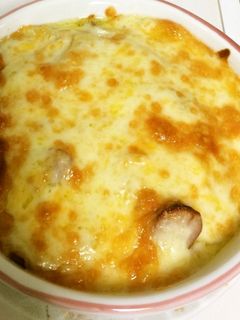 簡単♪ジャガイモとウィンナーのグラタン-レシピのメイン写真