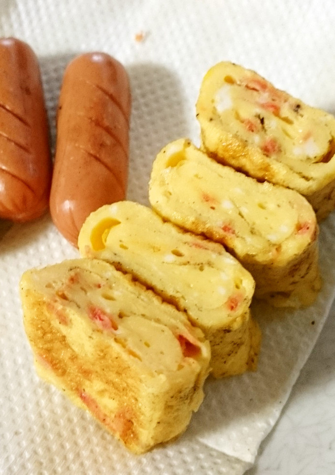 桜えびの卵焼き-レシピのメイン写真
