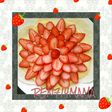 余った餃子の皮で☆イチゴカスタードピザ♪