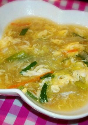 野菜たっぷり 中華スープ-レシピのメイン写真