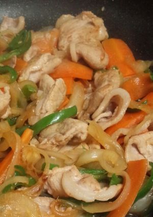 野菜たっぷりの生姜焼き！-レシピのメイン写真