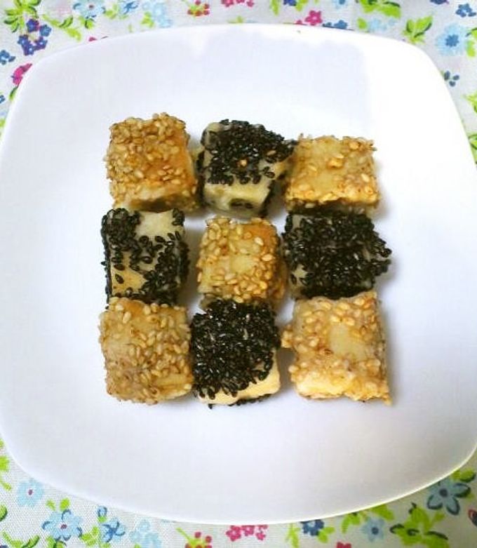 高野豆腐のごま揚げ-レシピのメイン写真