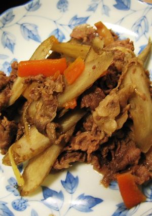 ワンルームご飯★肉牛蒡-レシピのメイン写真