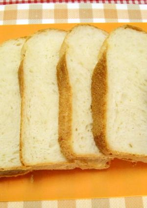 ★ＨＢで息子の大好きな＊食パン＊です。♪-レシピのメイン写真