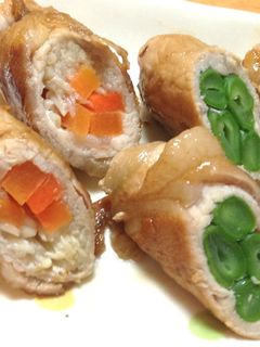 2種類の☆簡単!野菜肉巻き♪-レシピのメイン写真