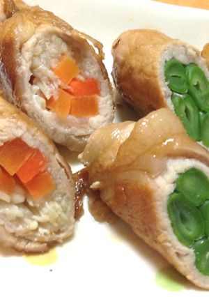2種類の☆簡単!野菜肉巻き♪-レシピのメイン写真