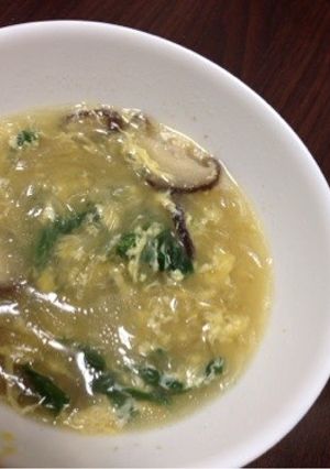 優しい味のニラ玉春雨スープ-レシピのメイン写真