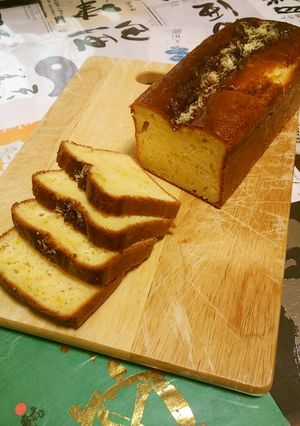 日向夏丸ごと1個入ったチーズパウンド-レシピのメイン写真