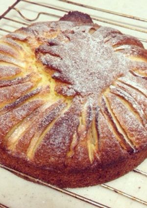 しっとりだけど軽い〜♪りんごケーキ-レシピのメイン写真