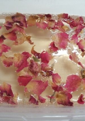 バラの花びら入りゼリー-レシピのメイン写真