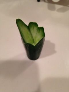 ☆お刺身が映える!胡瓜の飾り切り①☆-レシピのメイン写真