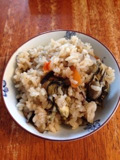かんたん牡蠣の炊き込みご飯-レシピのメイン写真