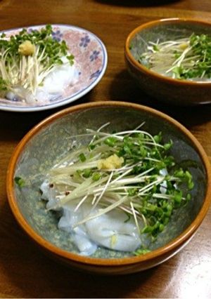 春の肴☆簡単のれそれの湯引き-レシピのメイン写真