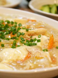 節約満足おかず*鶏胸肉と崩し豆腐の旨塩煮-レシピのメイン写真