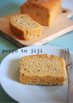 おからパウダーで＊しっとり♡ゴマのケーキ-レシピのメイン写真