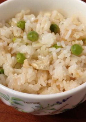 グリーンピースの炊き込みご飯-レシピのメイン写真