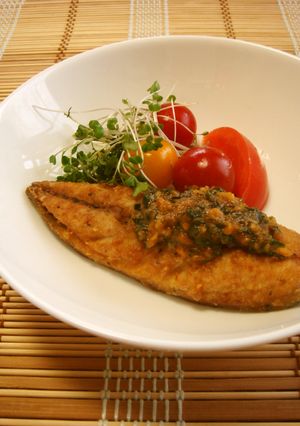 ピリ辛薬味味噌withサバ-レシピのメイン写真