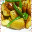 じゃがいもといんげんのにんにく醤油炒め♪