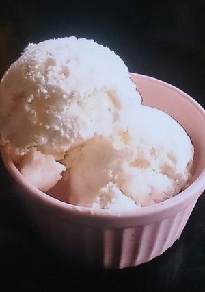 ホワイトチョコアイス-レシピのメイン写真