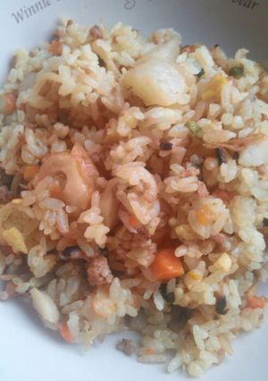 冷蔵庫の余り物チャーハン-レシピのメイン写真