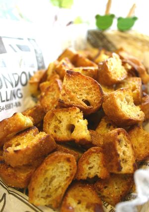駄目パンの逆襲②✧おやつクルトン-レシピのメイン写真