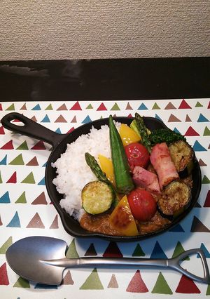 【松橋】簡単!ゴロゴロ野菜を食べるカレー-レシピのメイン写真