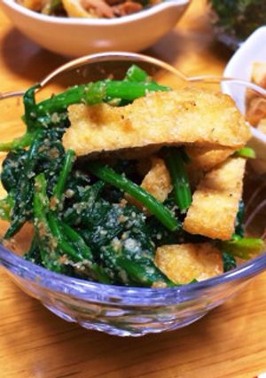 簡単おいしいほうれん草の胡麻和え♡-レシピのメイン写真