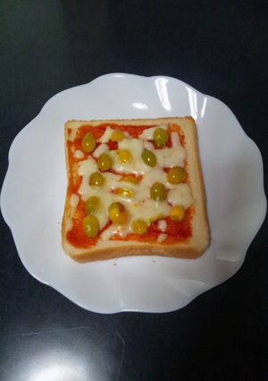 銀杏で♪ピザトースト-レシピのメイン写真