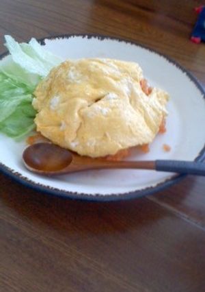 初めてのオムライス-レシピのメイン写真
