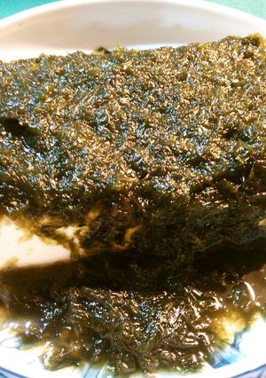 お豆腐の青さのりあんかけ-レシピのメイン写真