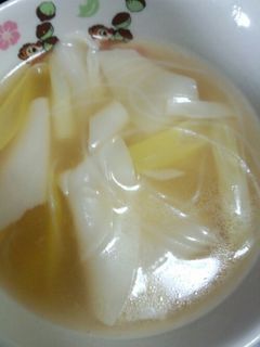 餃子の皮リメイク!ワンタンスープ-レシピのメイン写真