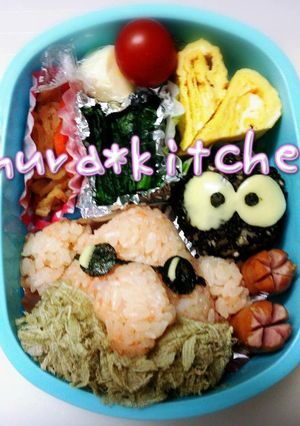 ジブリ❈キャラ弁【千と千尋】釜爺おにぎり-レシピのメイン写真