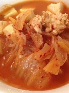 ダイエット食 しらたき味噌キムチラーメン-レシピのメイン写真